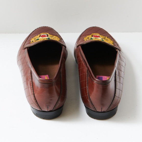 80s - SUSAN BENNIS - WARREN EDWARDS - Loafer - Men\'s - 10.5 - Brown Leather main image 4